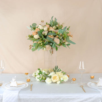 Elevate Your Event Decor with the Clear Square Cylinder Glass Vase
