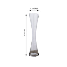 6 Pack | 20inch Heavy Duty Hour Glass Vase