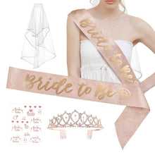 1 Set | Blush Rose Gold Bachelorette Party Decoration Supplies Kit