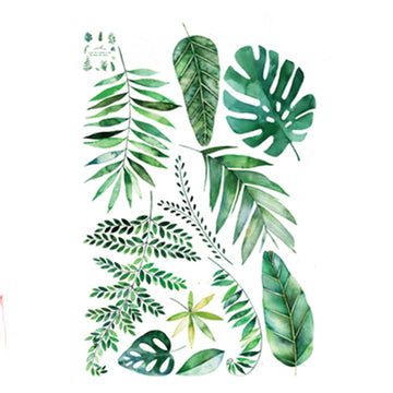 Green Tropical Wall Stickers - Create Your Own Tropical Paradise