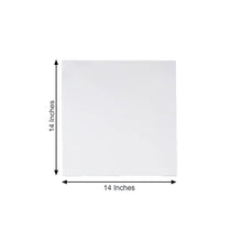 14 Inch x 14 Inch Square Mirror Wall Decals 12 Pack
