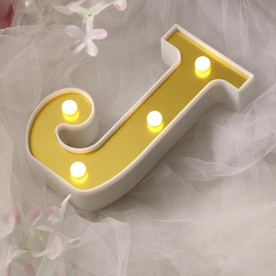 Decorative illuminated letter "J" with yellow background and white border.
