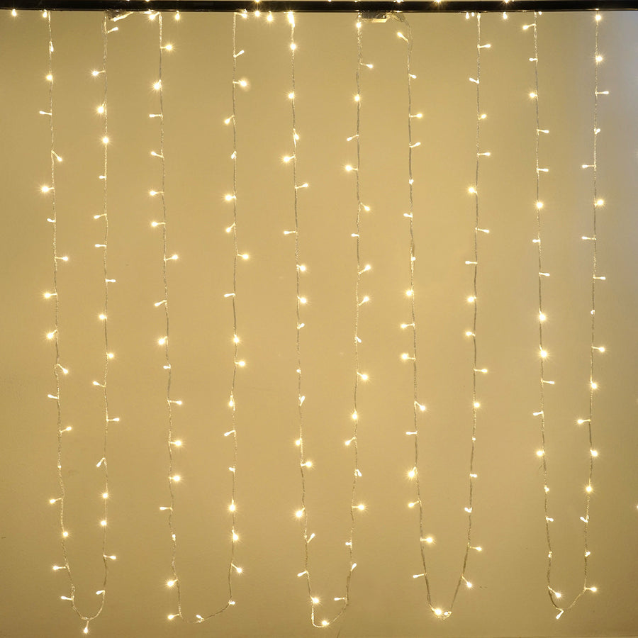 30FT | 100 LED Warm White Sequential String Lights#whtbkgd