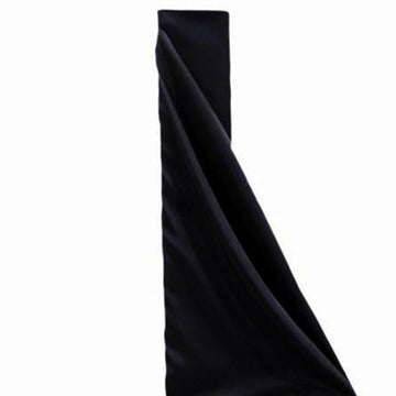 Black Polyester Fabric Bolt DIY Craft Fabric Roll 54"x10 Yards