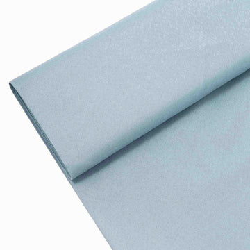 Dusty Blue Polyester Fabric Bolt DIY Craft Fabric Roll 54"x10 Yards