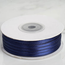 100 Yards 1 By 8 Inch Ribbon In Navy Blue Satin#whtbkgd