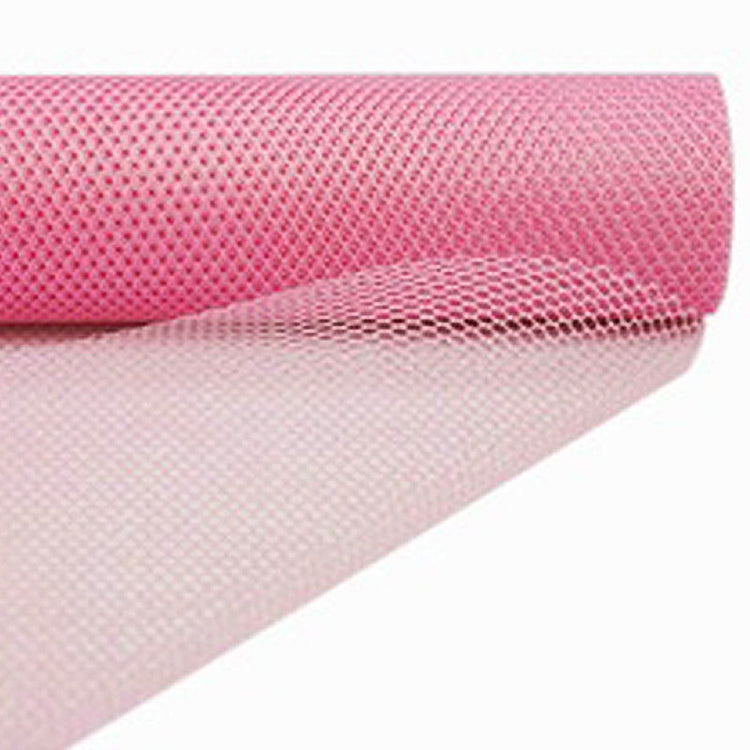 19"x 10 Yards | Pink | Polyester Hex Deco Mesh Rolls | Mesh Netting Fabric | Waffle Weave Fabric by the Yard#whtbkgd