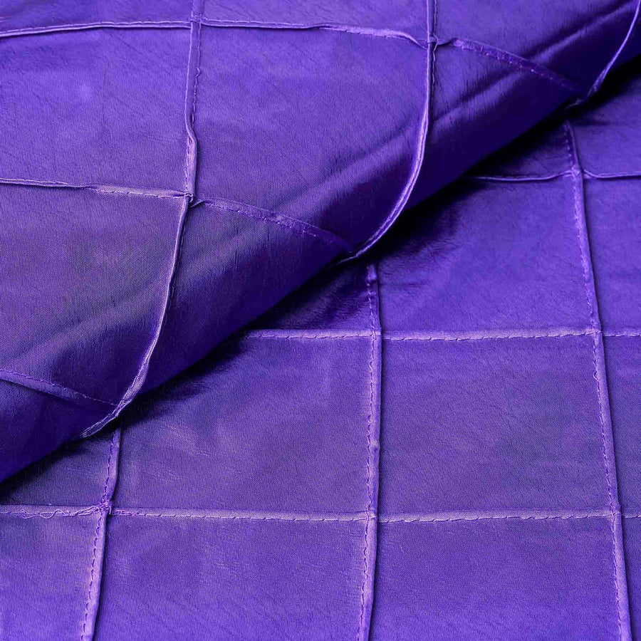 54inch x 10 Yards Purple Pintuck Taffeta Fabric Bolt, DIY Craft Fabric Roll#whtbkgd