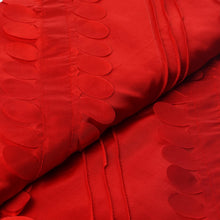 54inch x 5 Yards Red Petal Taffeta Fabric Bolt, Leaf Taffeta DIY Craft Fabric Roll#whtbkgd