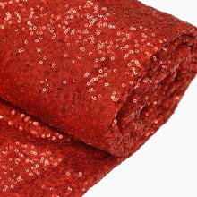 54inch x 4 Yards Red Premium Sequin Fabric Bolt, Sparkly DIY Craft Fabric Roll#whtbkgd