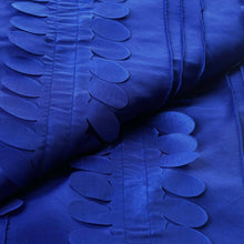 54inch x 5 Yards Royal Blue Petal Taffeta Fabric Bolt, Leaf Taffeta DIY Craft Fabric Roll#whtbkgd