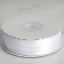 White 1 By 8 Inch Satin 100 Yards Ribbon#whtbkgd