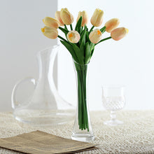 Yellow Tulip Bouquet 13 Inch Real Touch Foam Flowers 10 Stems