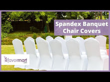 Royal Blue Spandex Stretch Fitted Banquet Chair Cover 160 GSM