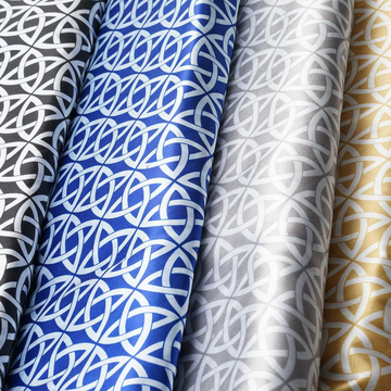Champagne Zen Design Satin Fabric Bolt for Versatile Craft Projects