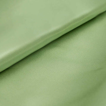 Elevate Your Event Decor with Sage Green Satin Fabric