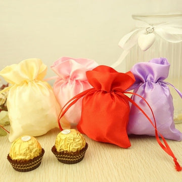 The Perfect Wedding Favor Bags in Pink